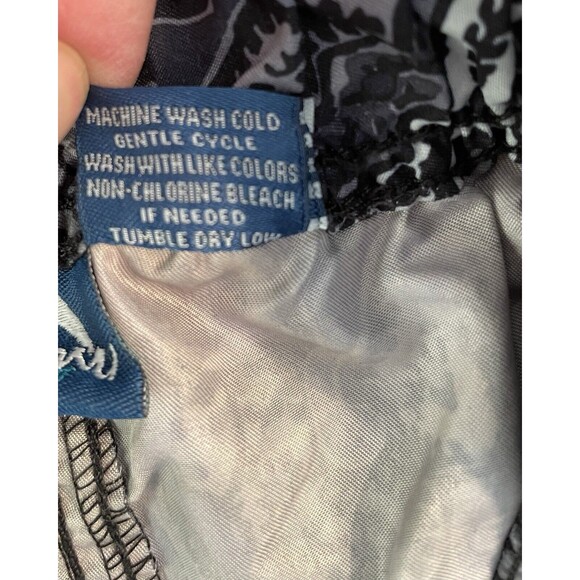 Kanu Surf Boardshorts Mens Size 2X  Swim Trunks Black White Bathing Suit - Picture 5 of 9